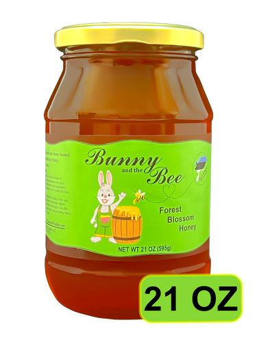 Forest Blossom Honey - 21oz - Bunny And The Bee - Raw Natural Honey